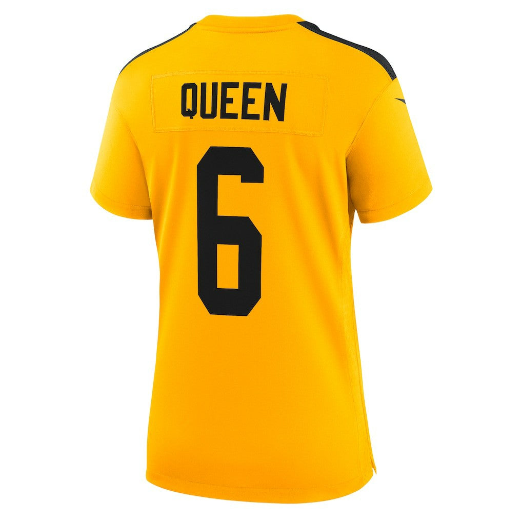 Patrick Queen Pittsburgh Steelers Women's Alternate 1933 Throwback Game Jersey - Gold on sale