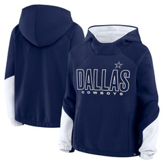 Dallas Cowboys Women's Play Clock Bling Hoodie - Navy online