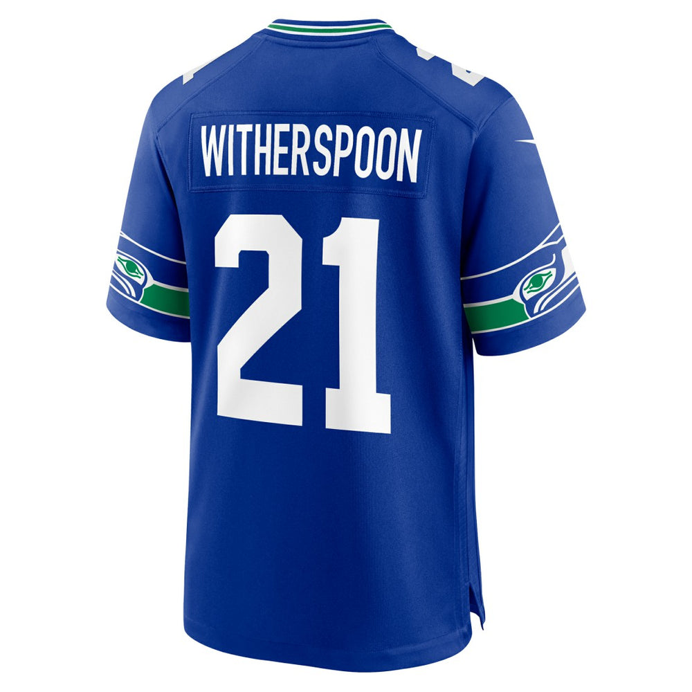 Devon Witherspoon Seattle Seahawks Alternate 50th Season Game Jersey - Royal sale