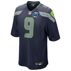 Kenneth Walker III Seattle Seahawks 50th Season Game Jersey - College Navy online