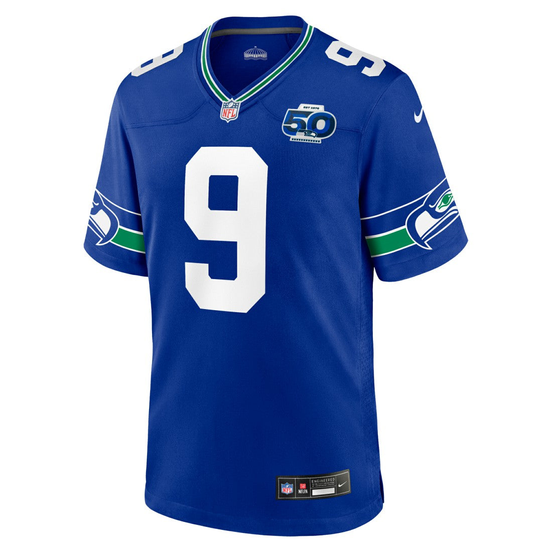 Kenneth Walker III Seattle Seahawks Alternate 50th Season Game Jersey - Royal for sale
