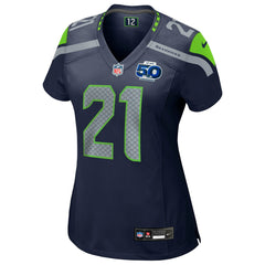 Devon Witherspoon Seattle Seahawks Women's Team 50th Season Game Jersey - College Navy discount