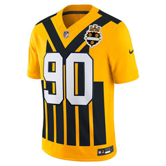 T.J. Watt Pittsburgh Steelers Alternate Vapor F.U.S.E. Limited Jersey - Gold cheap
