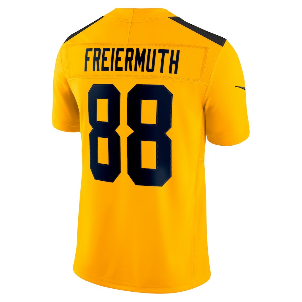 Pat Freiermuth Pittsburgh Steelers Alternate Vapor F.U.S.E. Limited Jersey - Gold cheap