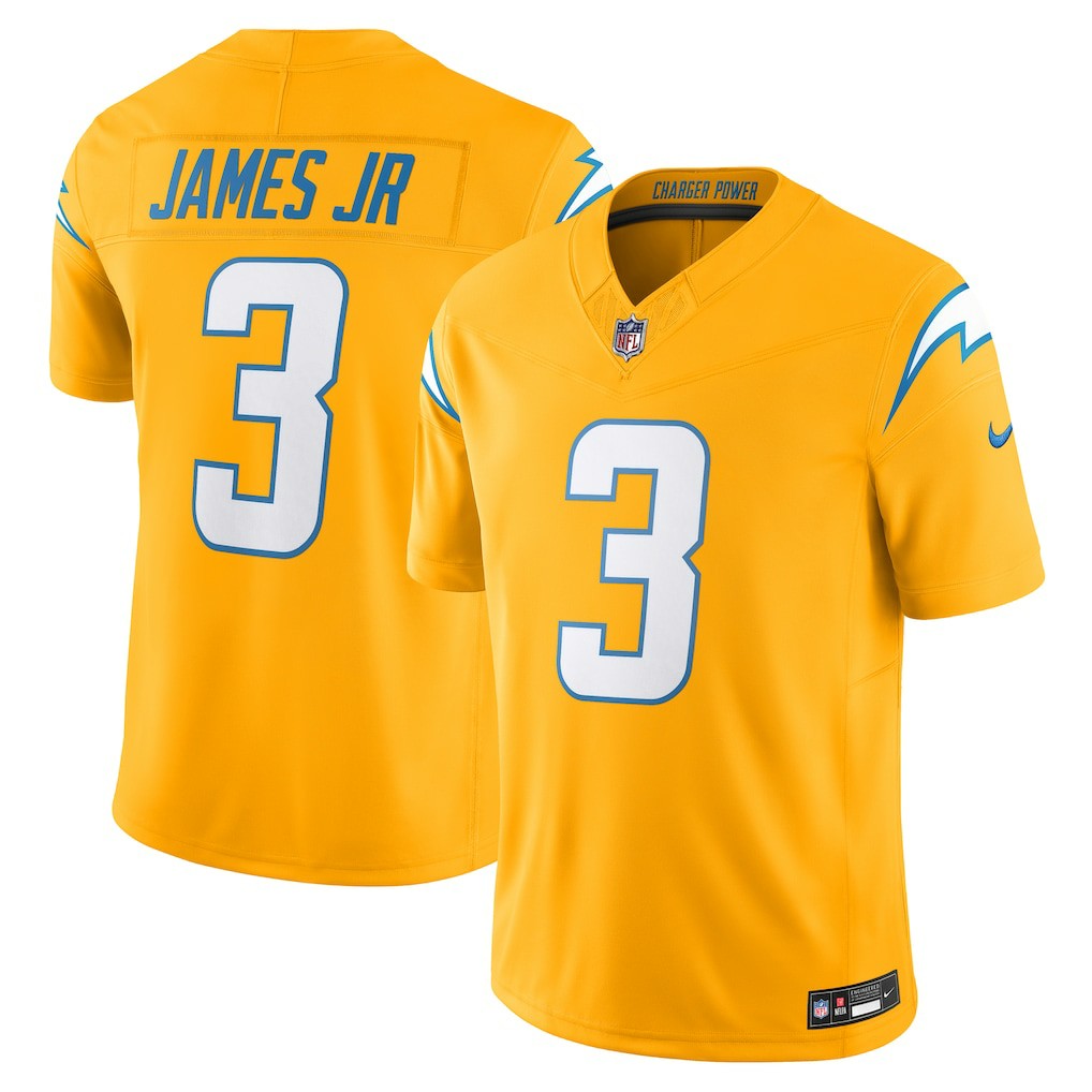 Derwin James Jr. Los Angeles Chargers Alternate Charger Power Vapor F.U.S.E. Limited Jersey - Gold discount
