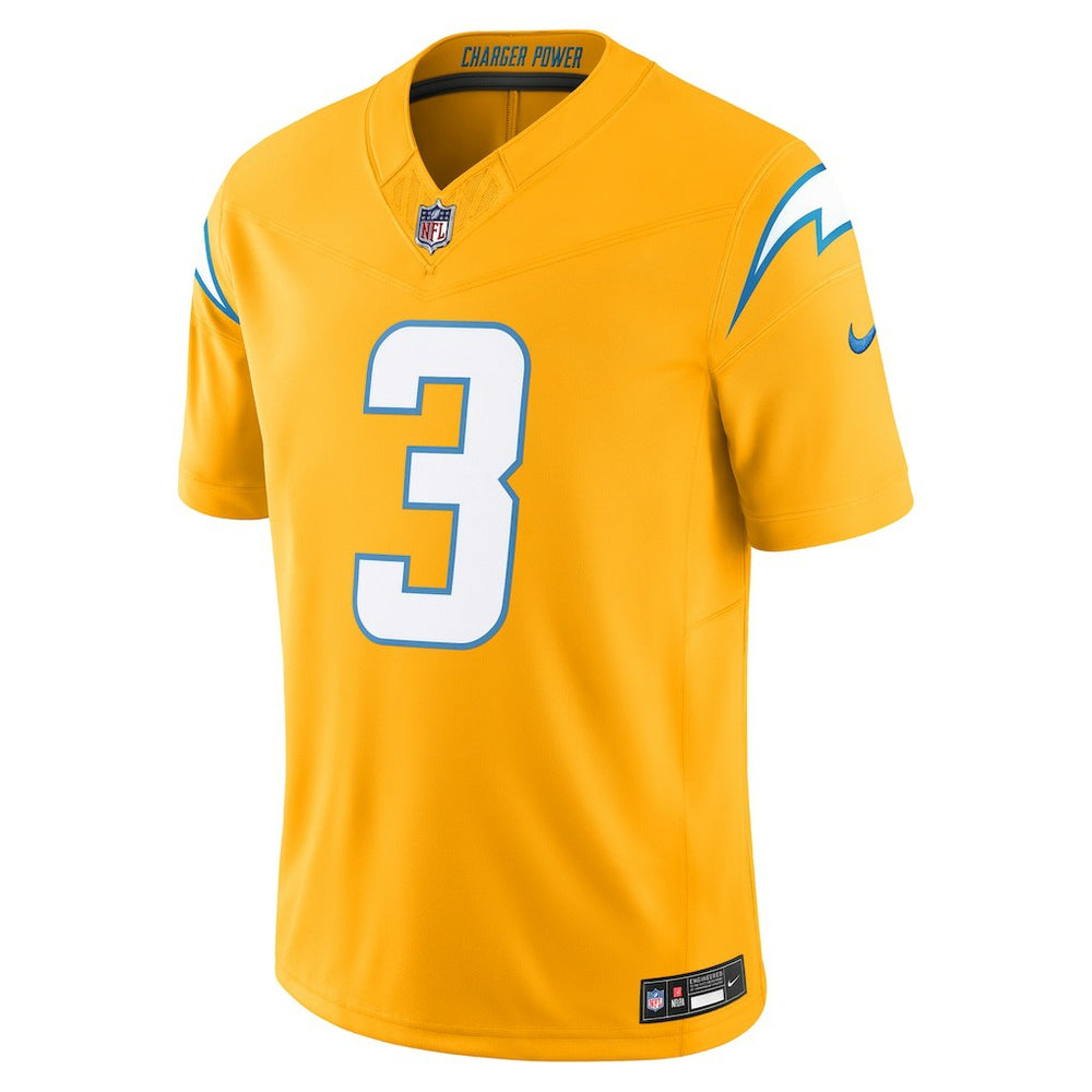 Derwin James Jr. Los Angeles Chargers Alternate Charger Power Vapor F.U.S.E. Limited Jersey - Gold discount