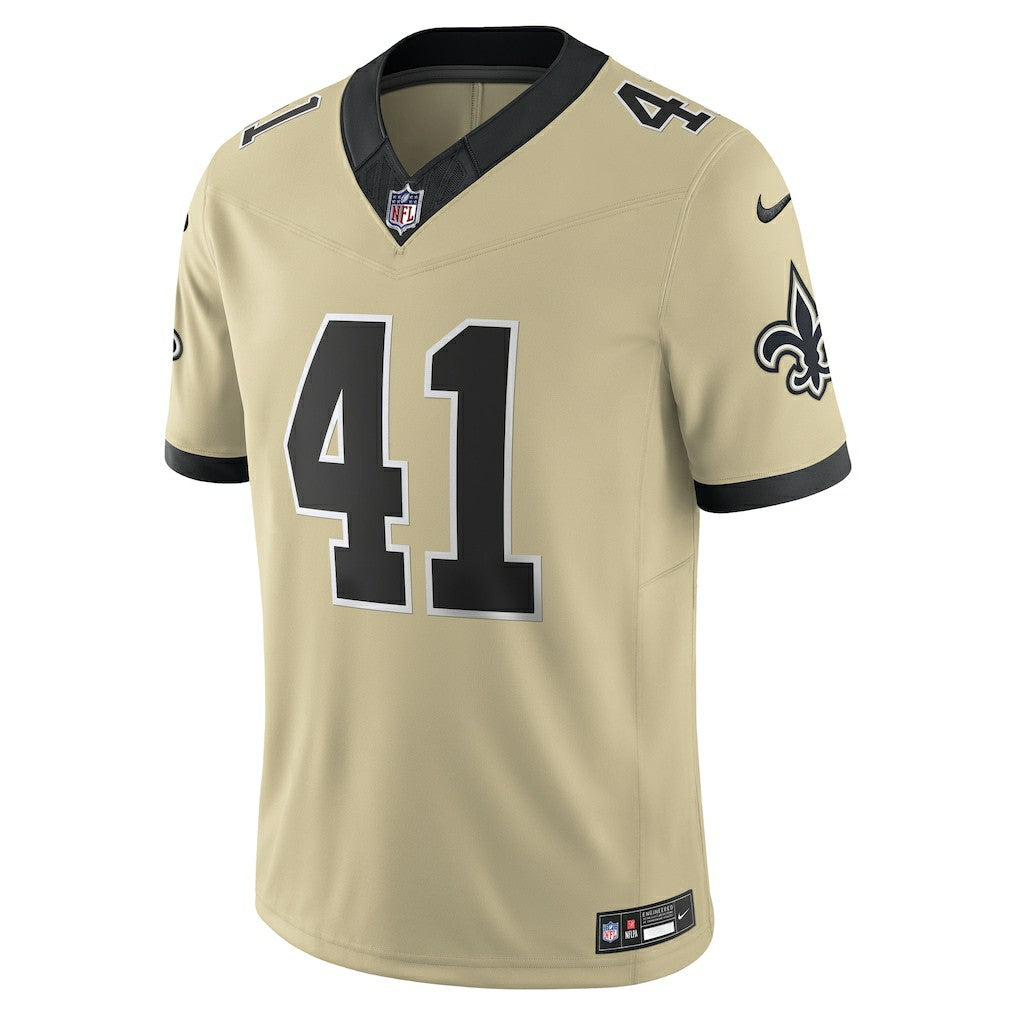 Alvin Kamara New Orleans Saints Gameday Golds Alternate Vapor F.U.S.E. Limited Jersey - Gold outlet