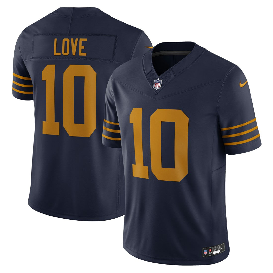Jordan Love Green Bay Packers The 1923 Classic Vapor F.U.S.E. Limited Jersey - Navy on sale