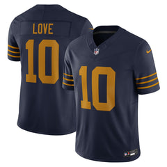 Jordan Love Green Bay Packers The 1923 Classic Vapor F.U.S.E. Limited Jersey - Navy on sale