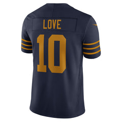 Jordan Love Green Bay Packers The 1923 Classic Vapor F.U.S.E. Limited Jersey - Navy on sale