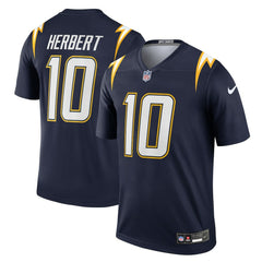 Justin Herbert Los Angeles Chargers Alternate Super Chargers Legend Player Performance Top - Navy on sale