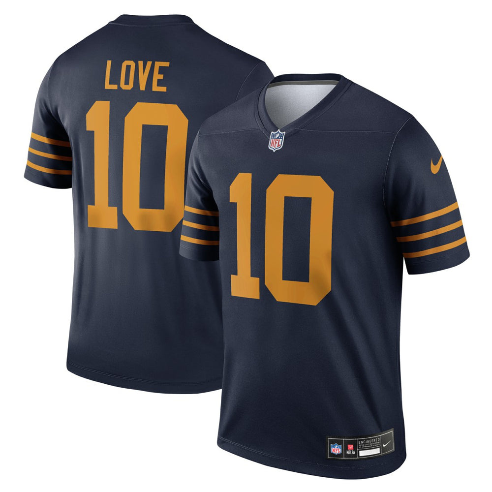 Jordan Love Green Bay Packers The 1923 Classic Legend Player Dri-FIT Top - Navy outlet