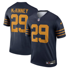Xavier McKinney Green Bay Packers The 1923 Classic Legend Player Dri-FIT Top - Navy for sale