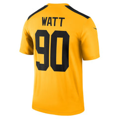 T.J. Watt Pittsburgh Steelers Alternate 1933 Throwback Legend Player Performance Top - Gold for sale