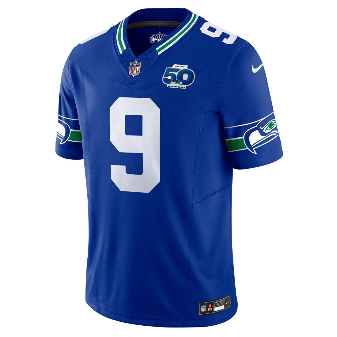 Kenneth Walker III Seattle Seahawks 50th Season Vapor F.U.S.E. Limited Jersey - Royal for sale