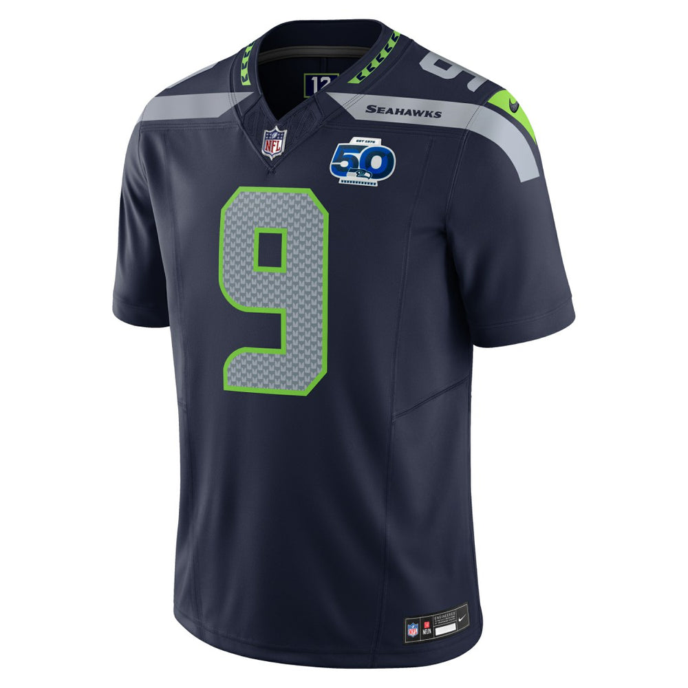Kenneth Walker III Seattle Seahawks Team 50th Season Vapor F.U.S.E. Limited Jersey - College Navy for sale
