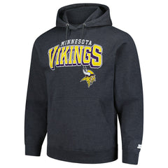 Minnesota Vikings Starter Vintage Pullover Hoodie - Charcoal cheap