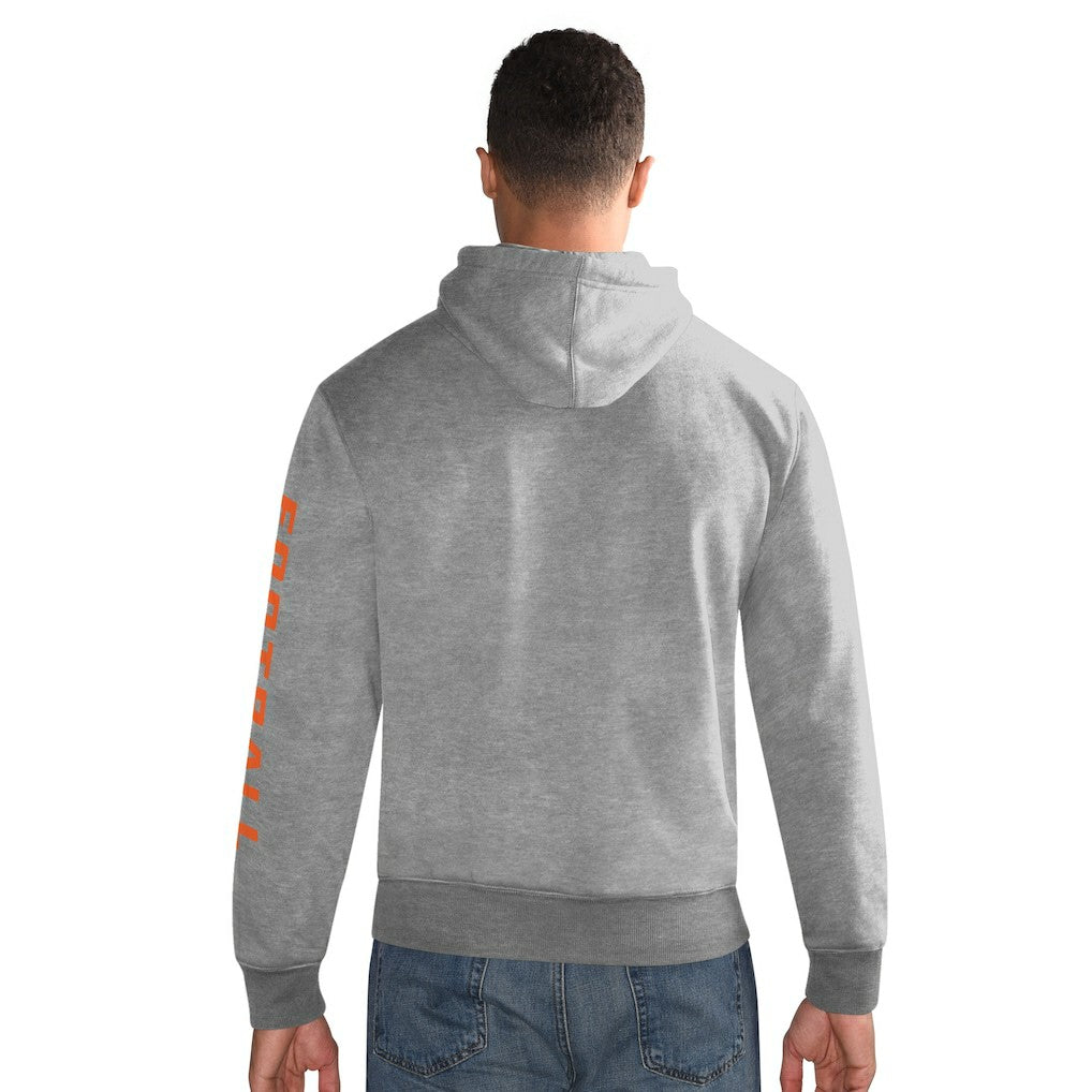 Denver Broncos Starter Vintage Pullover Hoodie - Heather Gray online