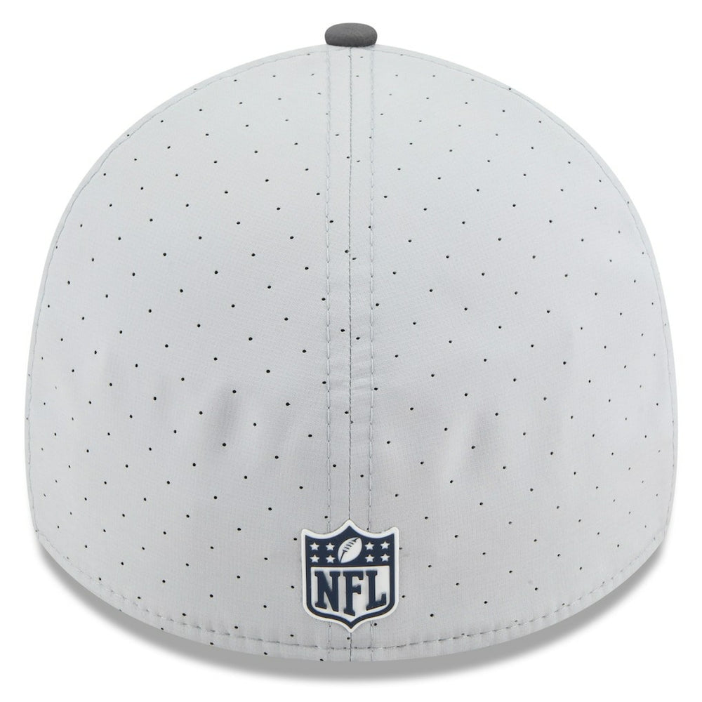 Dallas Cowboys New Era 2025 NFL Training Camp 39THIRTY Flex Hat - Gray/Graphite for sale
