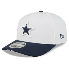 Dallas Cowboys New Era 2025 NFL Training Camp 9SEVENTY Adjustable Hat - White/Navy online