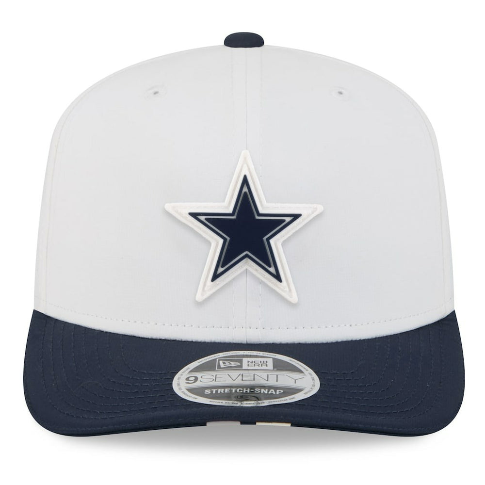Dallas Cowboys New Era 2025 NFL Training Camp 9SEVENTY Adjustable Hat - White/Navy online