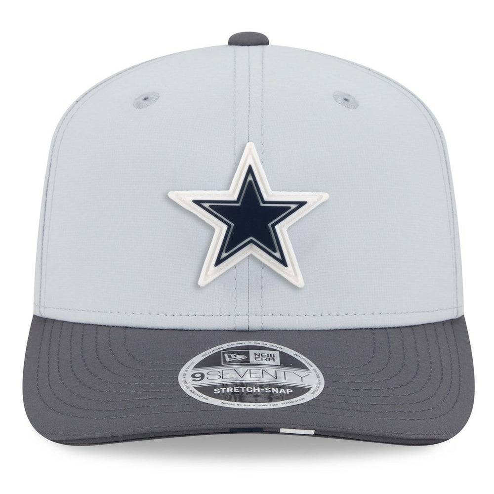 Dallas Cowboys New Era 2025 NFL Training Camp 9SEVENTY Adjustable Hat - Gray/Graphite on sale