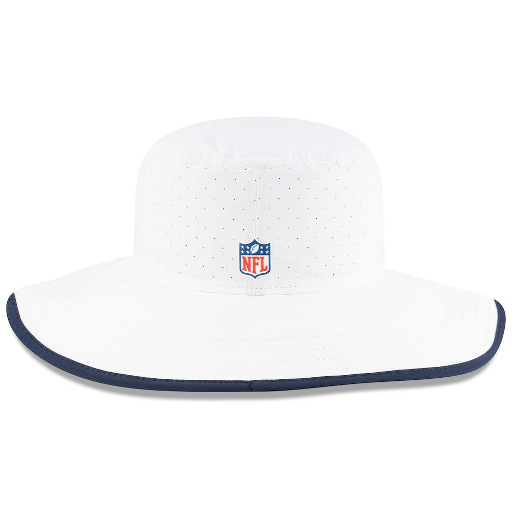 Dallas Cowboys New Era 2025 NFL Training Camp Panama Bucket Hat - White online