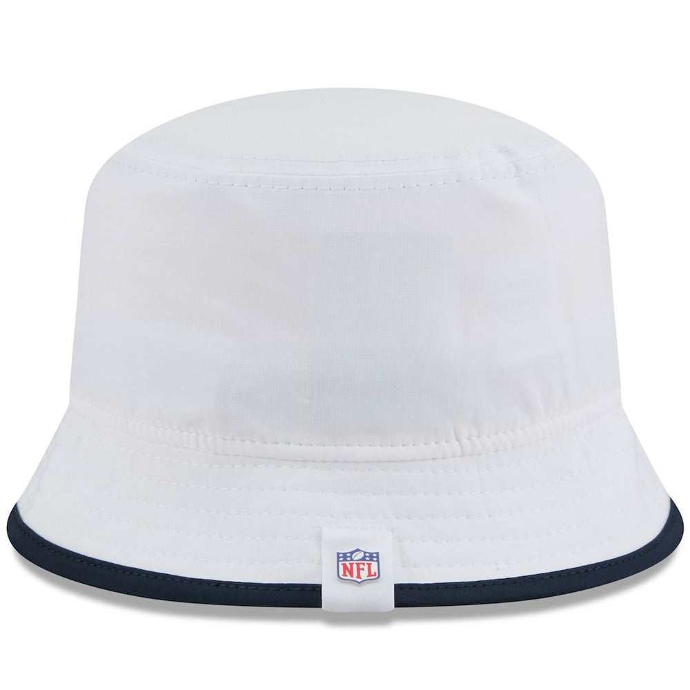 Dallas Cowboys New Era 2025 NFL Training Camp Stretch Bucket Hat - White on sale
