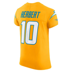 Justin Herbert Los Angeles Chargers Alternate Charger Power Vapor F.U.S.E. Elite Jersey - Gold online