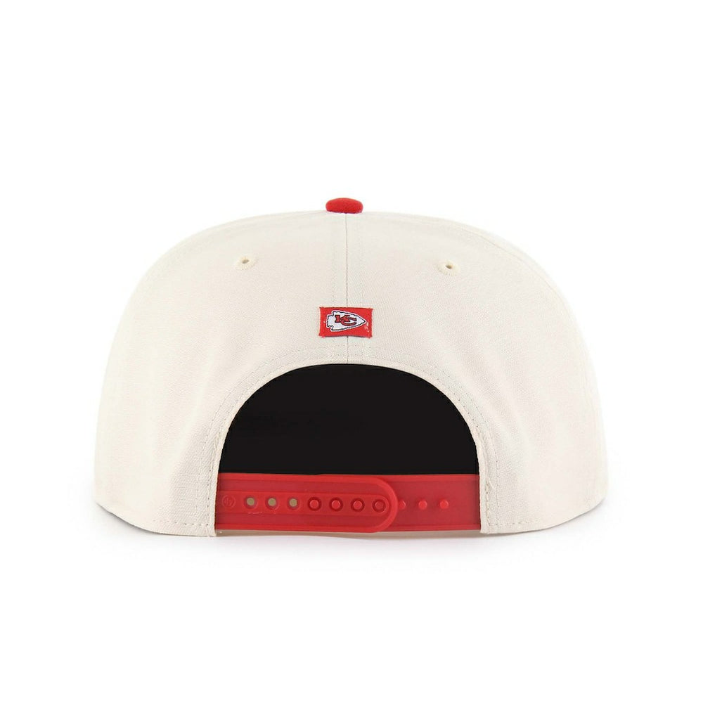 Kansas City Chiefs '47 Payson Captain Adjustable Hat - Natural on sale