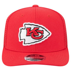 Kansas City Chiefs New Era Team Collection 9SEVENTY Stretch-Snap Adjustable Hat - Red outlet