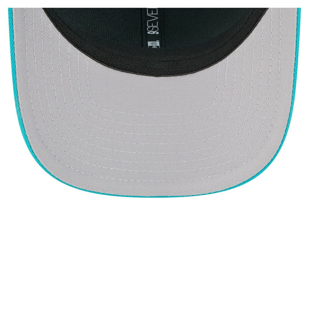 Miami Dolphins New Era Team Collection 9SEVENTY Stretch-Snap Adjustable Hat - Aqua discount