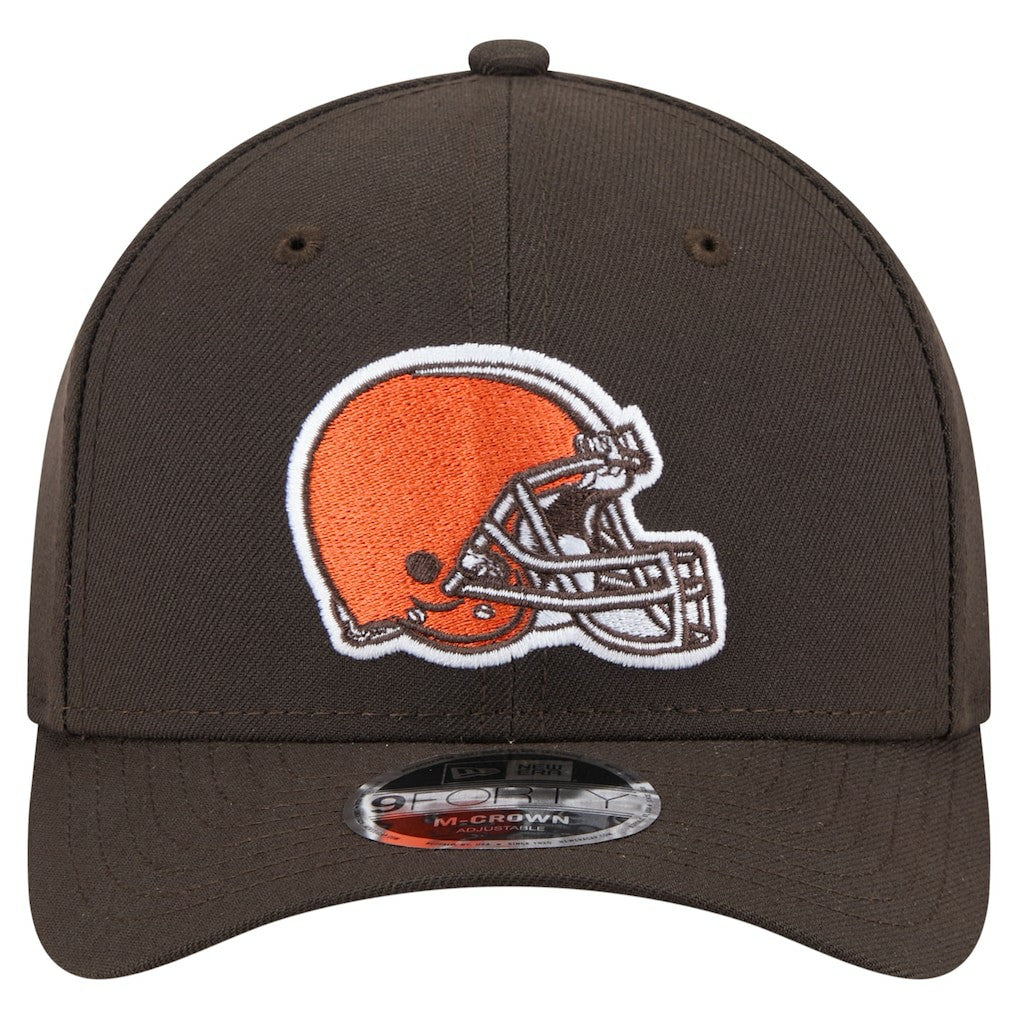 Cleveland Browns New Era Team Collection 9FORTY M-Crown Adjustable Hat - Brown outlet