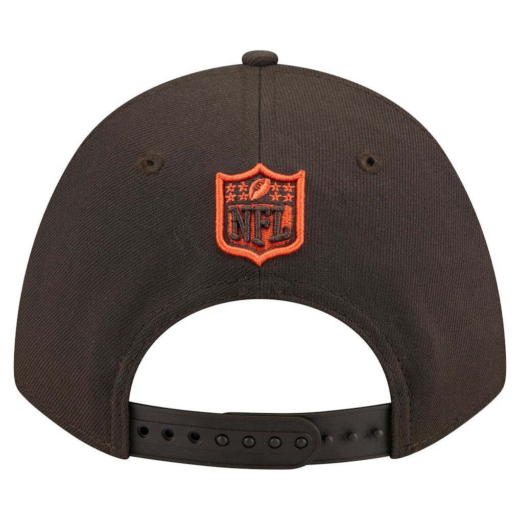Cleveland Browns New Era Team Collection 9FORTY M-Crown Adjustable Hat - Brown outlet