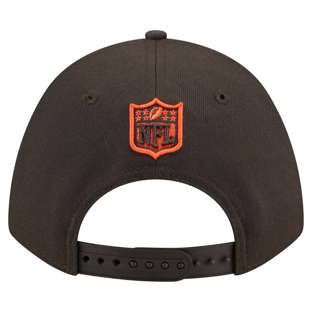 Cleveland Browns New Era Team Collection 9FORTY M-Crown Adjustable Hat - Brown outlet