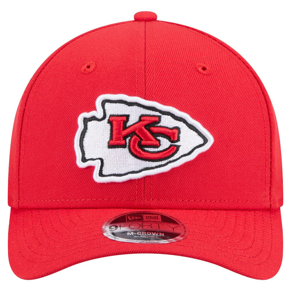 Kansas City Chiefs New Era Team Collection 9FORTY M-Crown Adjustable Hat - Red on sale