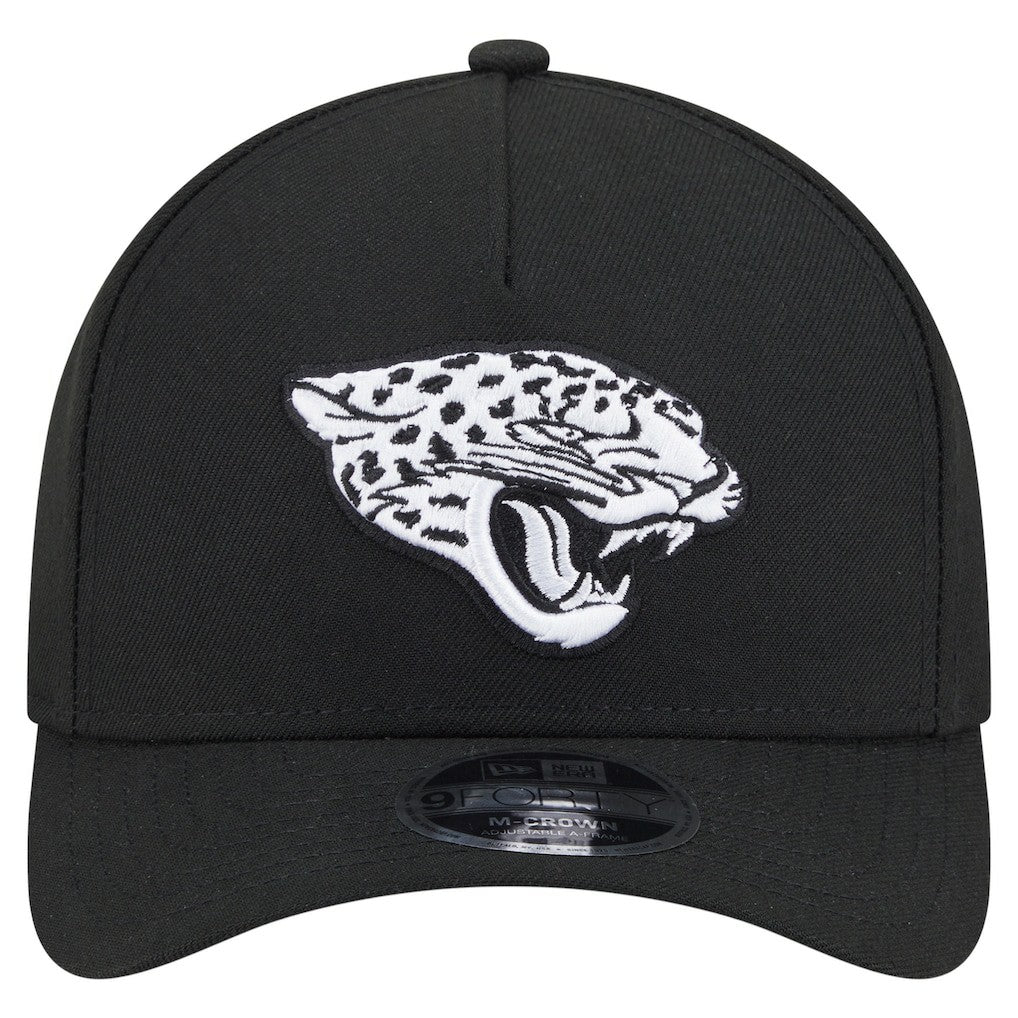Jacksonville Jaguars New Era Team Collection 9FORTY M-Crown A-Frame Adjustable Hat - Black outlet