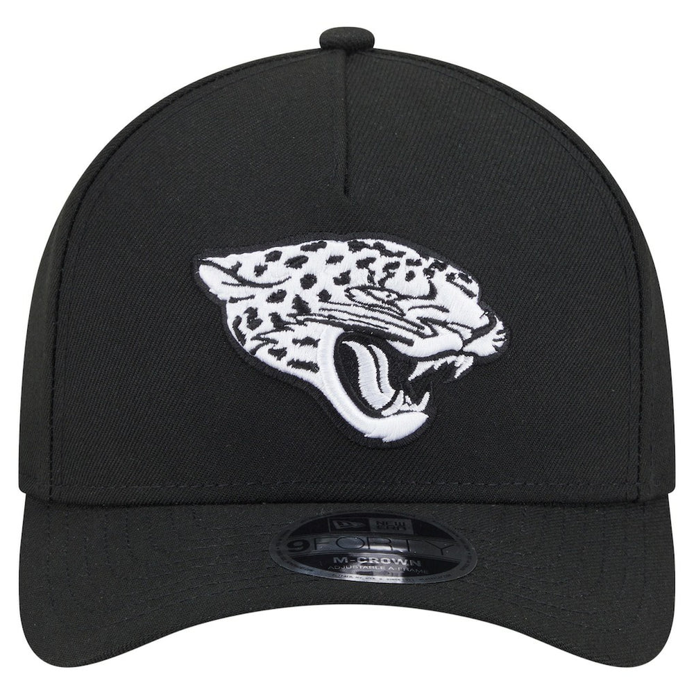 Jacksonville Jaguars New Era Team Collection 9FORTY M-Crown A-Frame Adjustable Hat - Black outlet