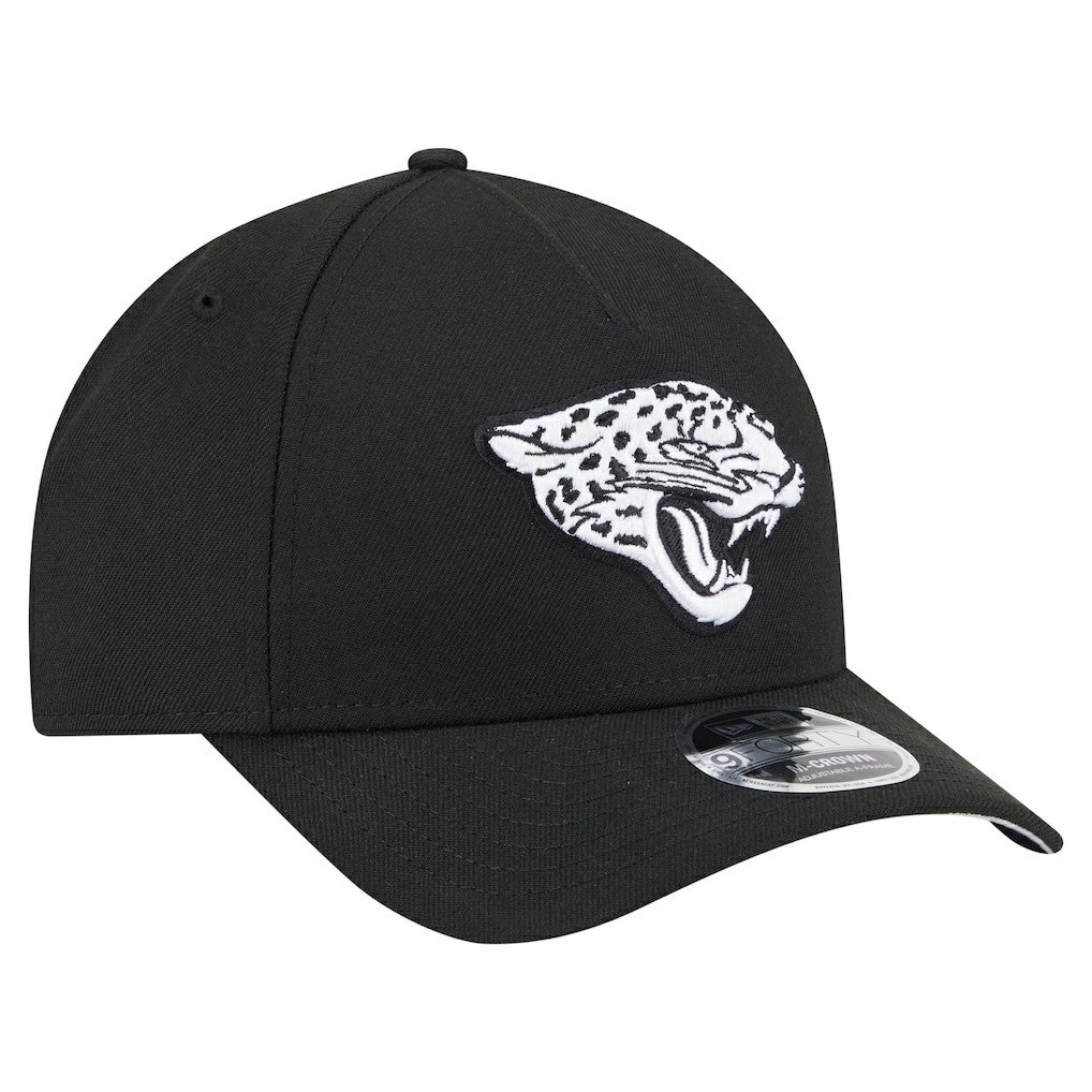 Jacksonville Jaguars New Era Team Collection 9FORTY M-Crown A-Frame Adjustable Hat - Black outlet