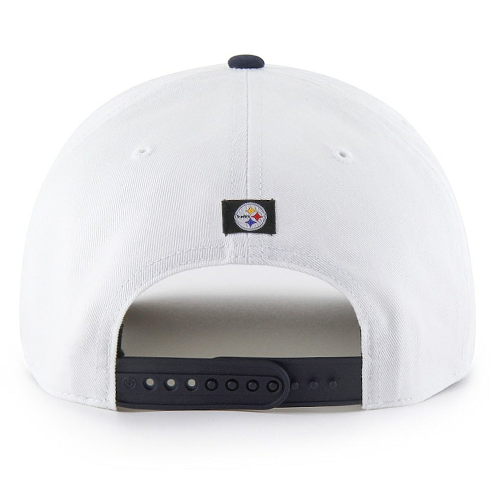 Pittsburgh Steelers '47 Patriotic Overhand Hitch Adjustable Hat - White cheap