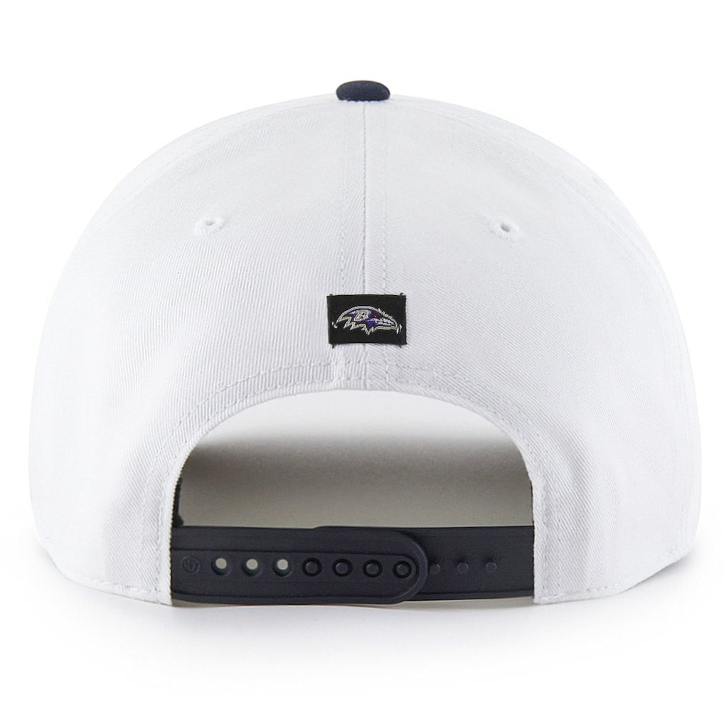Baltimore Ravens '47 Patriotic Overhand Hitch Adjustable Hat - White sale