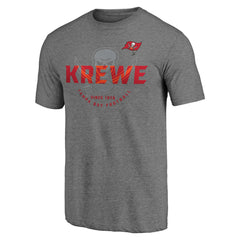 Tampa Bay Buccaneers Hot Route Tri-Blend T-Shirt - Heather Gray outlet