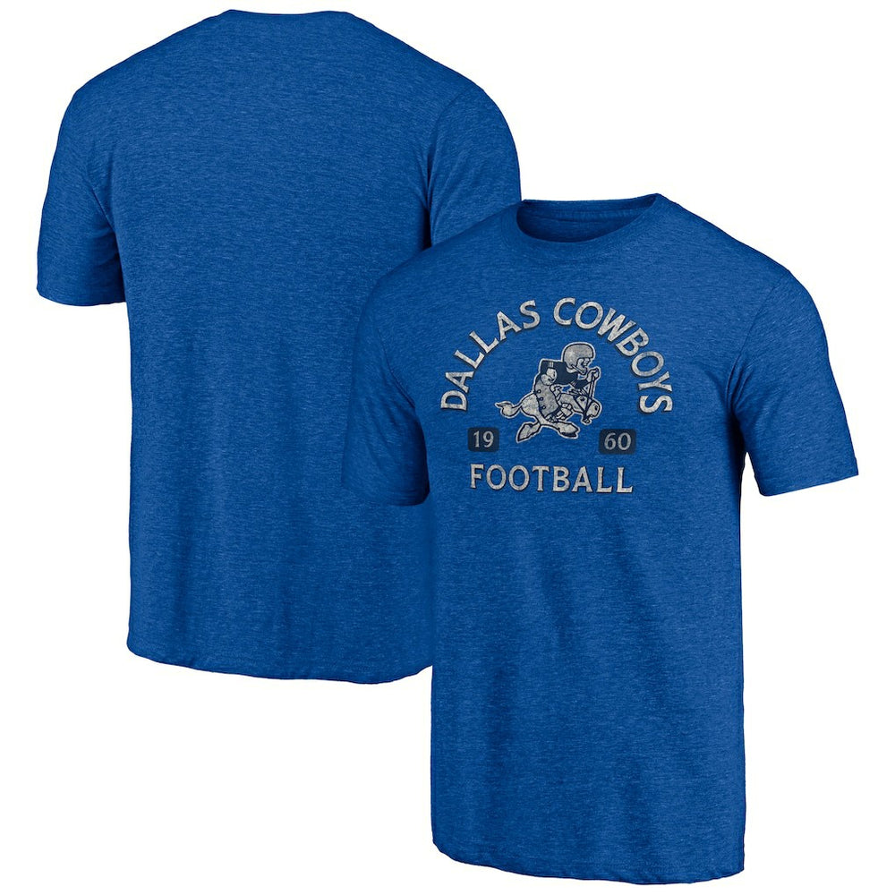 Dallas Cowboys Vintage Tri-Blend T-Shirt - Royal cheap