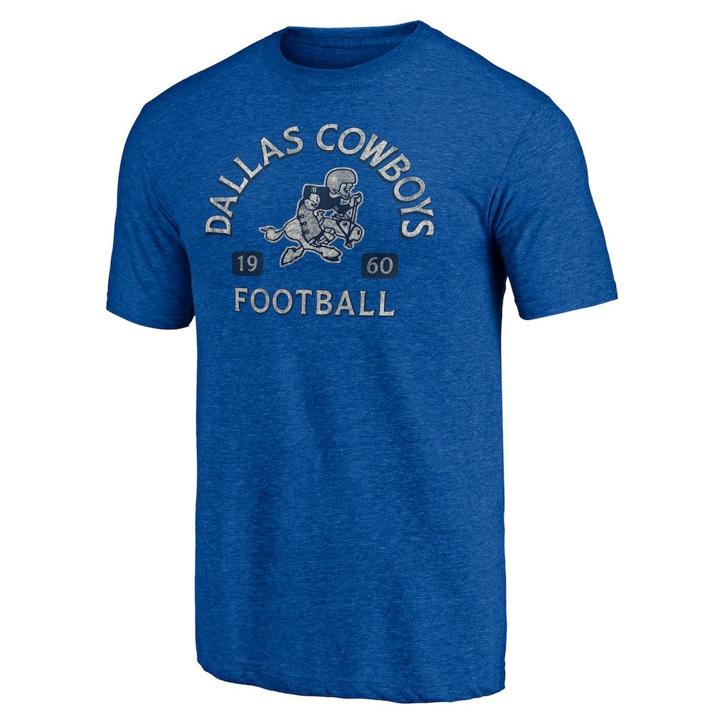 Dallas Cowboys Vintage Tri-Blend T-Shirt - Royal cheap