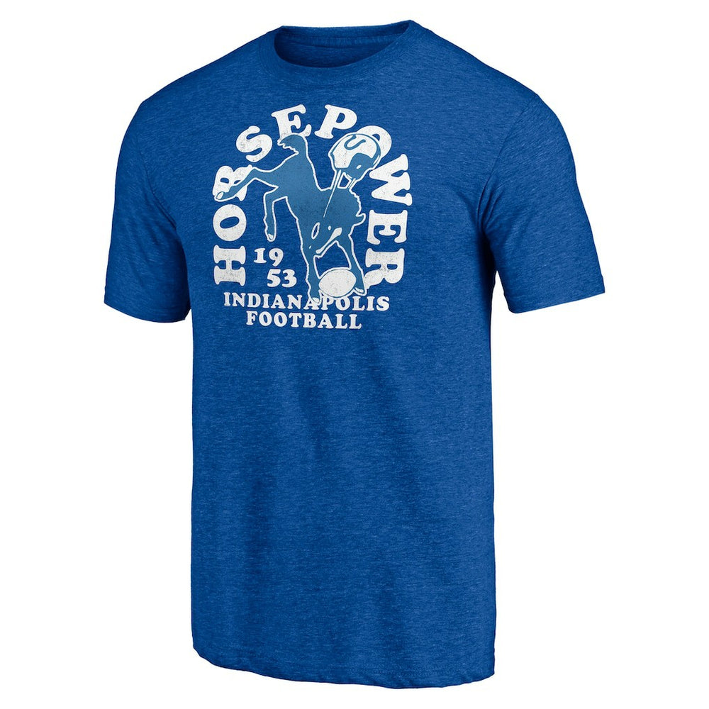 Indianapolis Colts Vintage Tri-Blend T-Shirt - Royal on sale