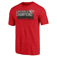 Kansas City Chiefs Vintage Tri-Blend T-Shirt - Red on sale