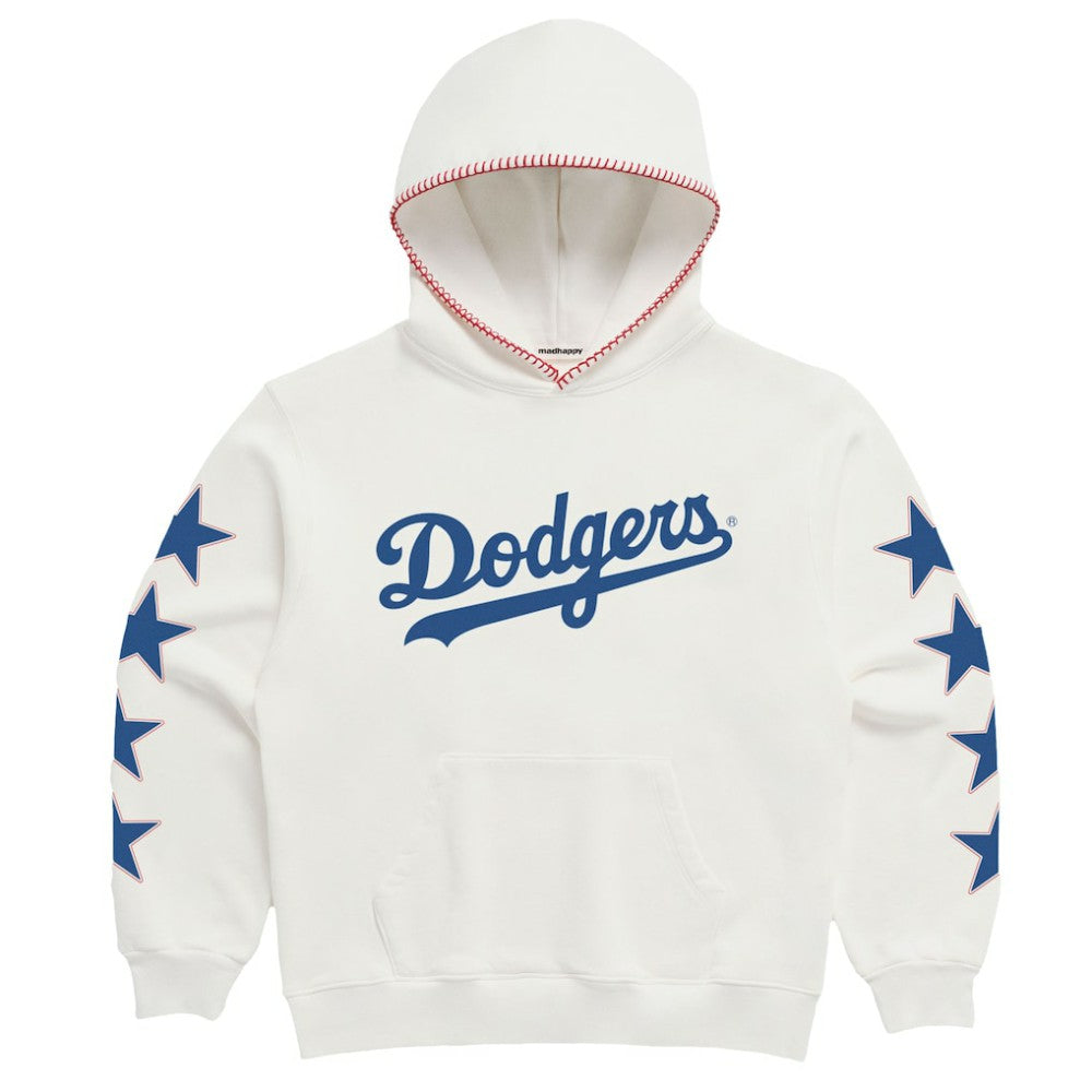 Los Angeles Dodgers Madhappy 2024 World Series Champions Star Pullover Hoodie White