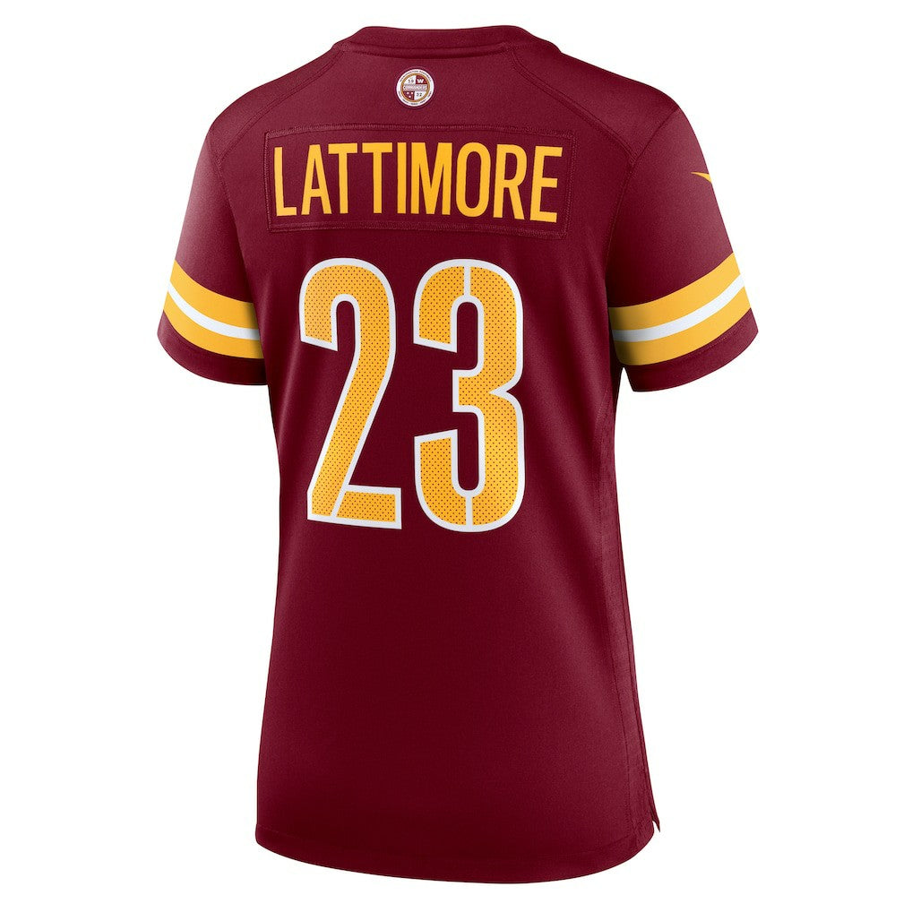 Marshon Lattimore Washington Commanders Women's Team Game Jersey - Burgundy discount