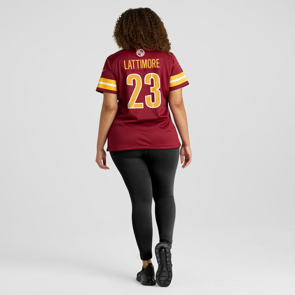 Marshon Lattimore Washington Commanders Women's Team Game Jersey - Burgundy discount