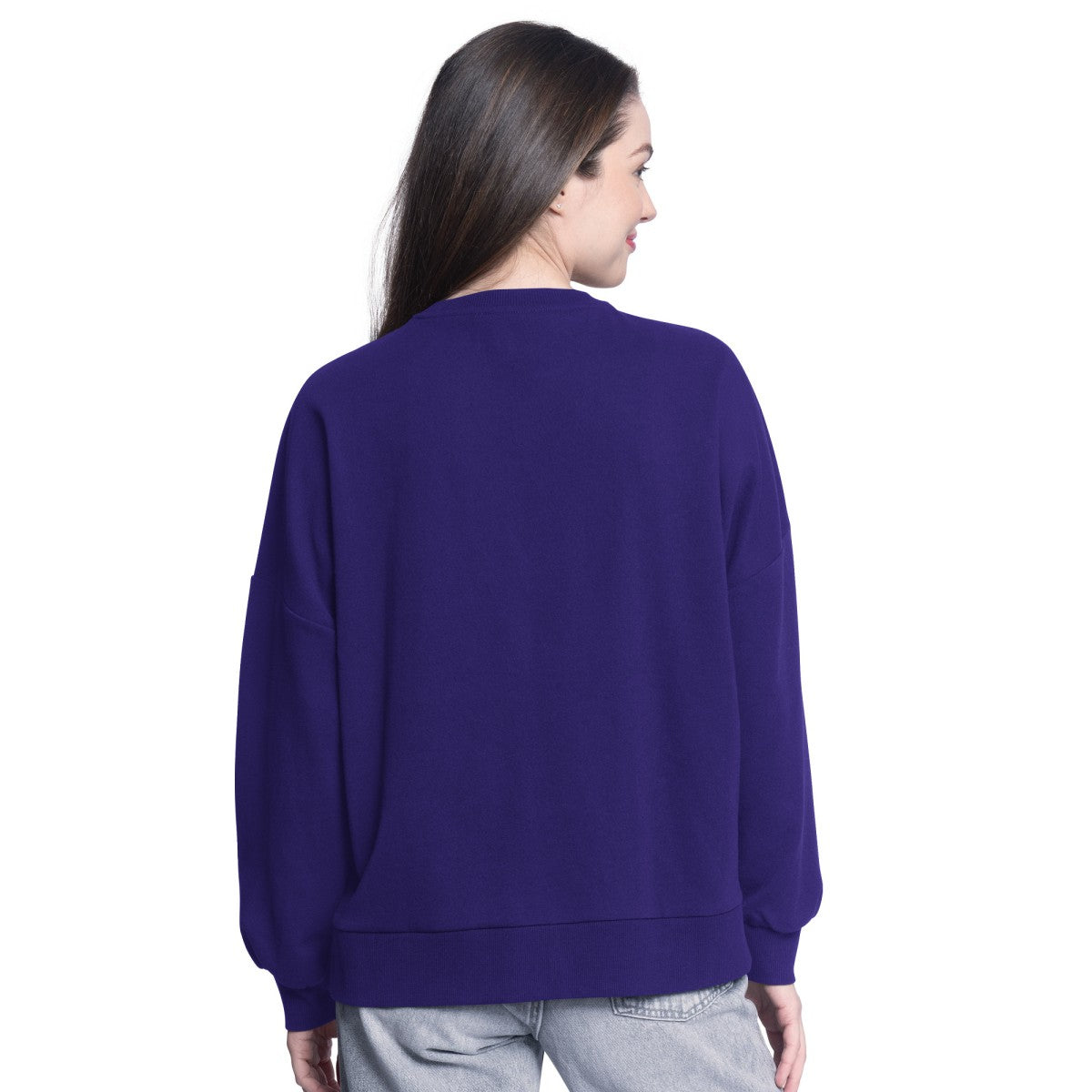 Los Angeles Lakers G-III 4Her by Carl Banks Women's Athletic Pullover Sweatshirt - Purple sale